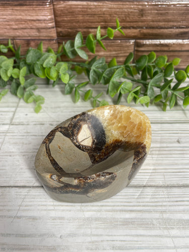 Septarian Calcite Bowl Small