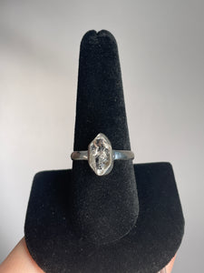 Herkimer Diamond SZ 9 Sterling Silver Ring