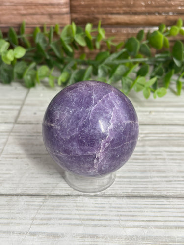 Lepidolite Sphere