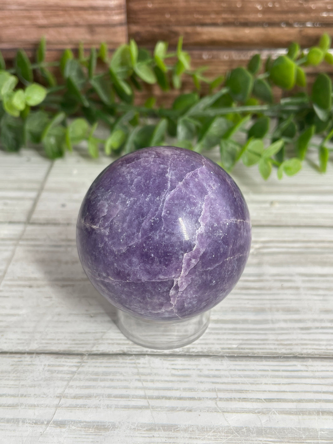 Lepidolite Sphere