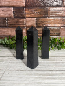 Black Tourmaline Obelisk