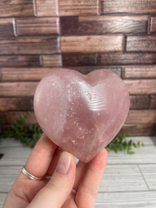 Rose Quartz Heart