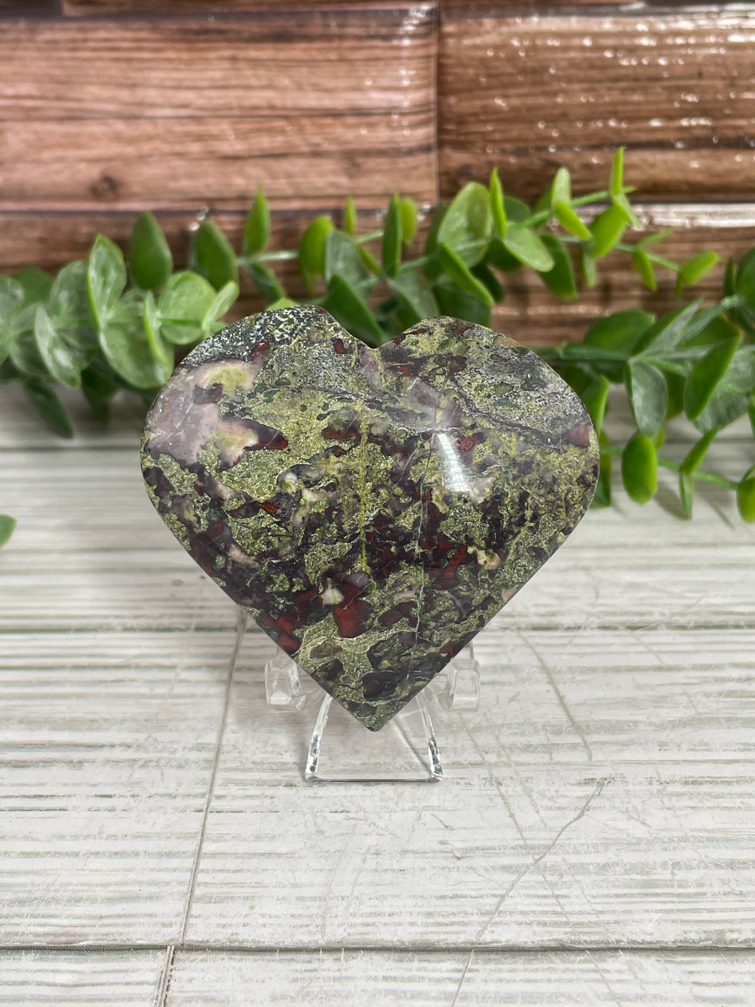 Dragon Bloodstone Heart