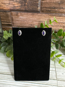 Amethyst Sterling Silver Earrings