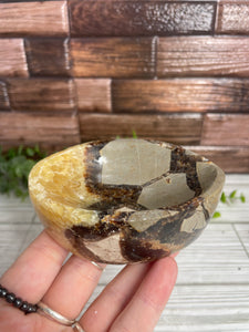 Septarian Calcite Bowl Small