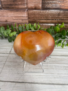 Carnelian Heart Medium