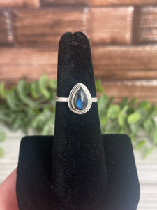 Labradorite Size 5 Sterling Silver Ring