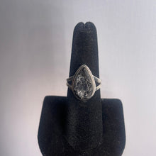 Load image into Gallery viewer, Shungite Size 7 Sterling Silver Ring