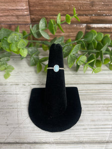 Larimar SZ 4 Sterling Silver Ring