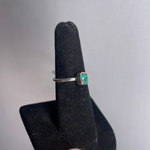 Load image into Gallery viewer, Chrysocolla Size 6 Sterling Silver Ring