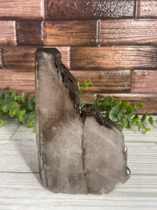 Elestial Smoky Quartz Cluster