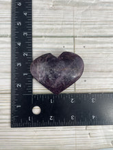 Load image into Gallery viewer, Gem Lepidolite/Mica Heart