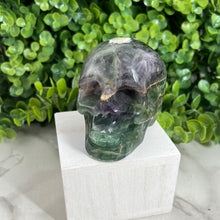 Load image into Gallery viewer, Fluorite Skull