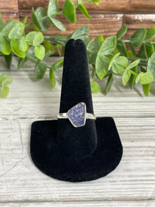 Tanzanite SZ 9.5 Sterling Silver Ring