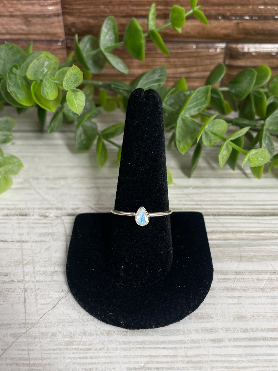 Moonstone SZ 9 Sterling Silver Ring