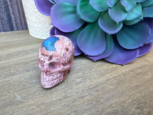 Load image into Gallery viewer, Fire Opal Skull