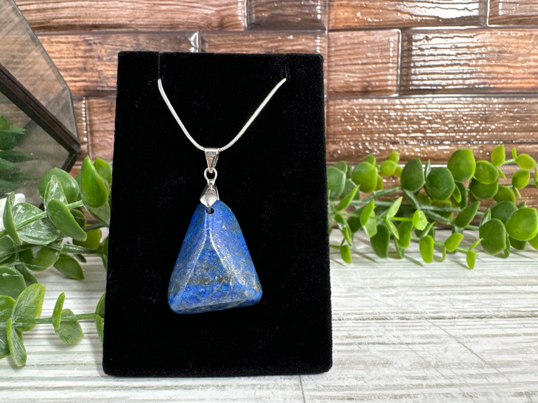 Lapis Lazuli Freeform Necklace