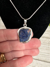 Load image into Gallery viewer, Azurite Sterling Silver Pendant