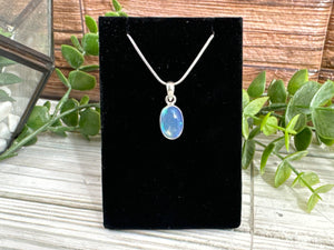 Opal Sterling Silver Pendant