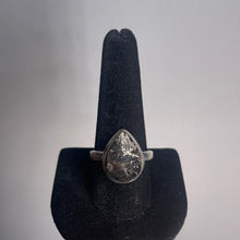 Load image into Gallery viewer, Shungite Size 12 Sterling Silver Ring