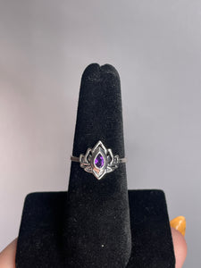 Amethyst SZ 6 Sterling Silver Ring