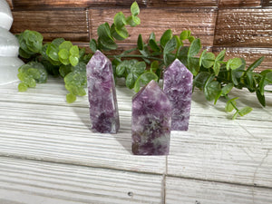 Mini Lepidolite Obelisk