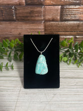 Load image into Gallery viewer, Amazonite Wire-Wrapped Pendant