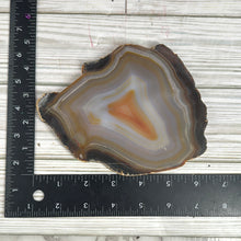 Load image into Gallery viewer, Orange Dyed Agate Slab