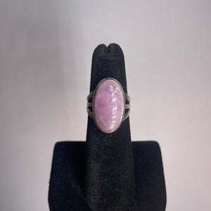 Kunzite Size 5 Sterling Silver Ring