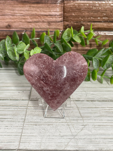 Strawberry Quartz Heart