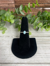 Load image into Gallery viewer, Larimar SZ 6 Sterling Silver Ring