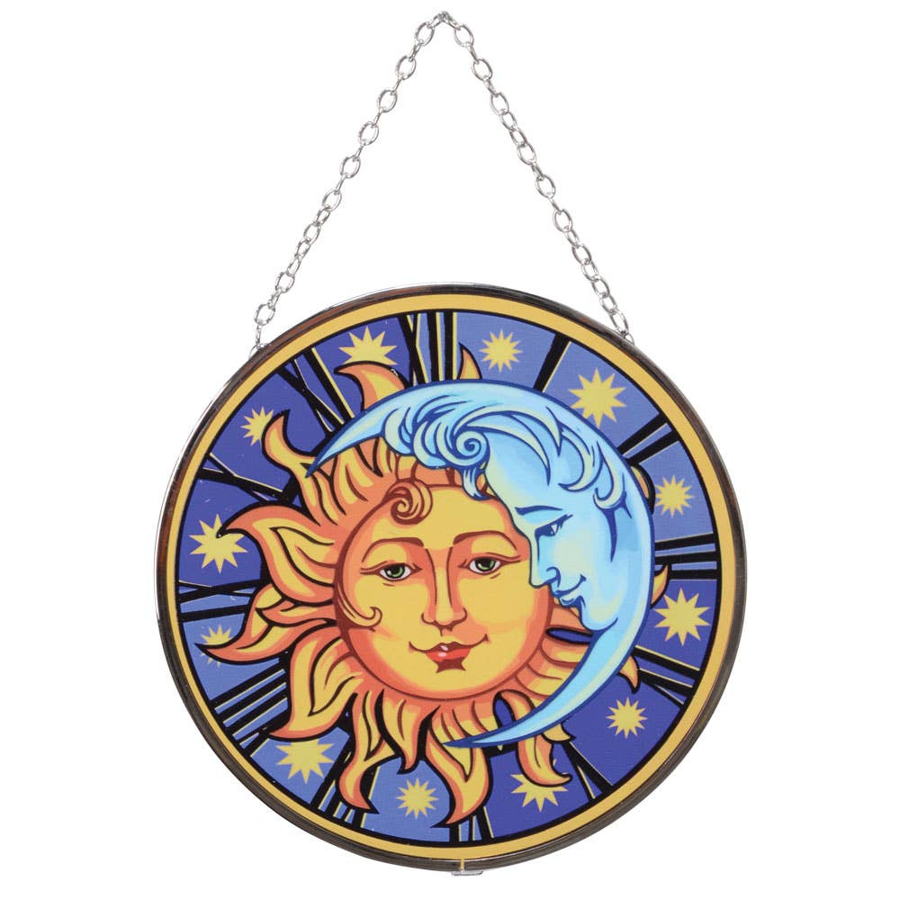 Sun and Moon Suncatcher