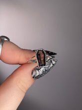 Load image into Gallery viewer, Smoky Quartz SZ 10 Sterling Silver Ring