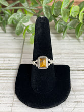 Load image into Gallery viewer, Tiger Eye Size 8.5 Sterling Silver Ring