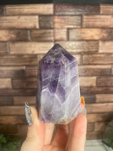 Load image into Gallery viewer, Chevron Amethyst Tower