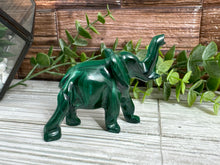 Load image into Gallery viewer, Malachite Elephant