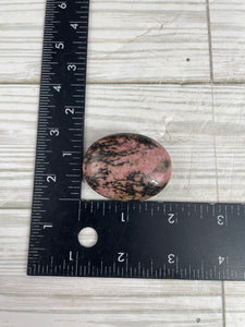 Rhodonite Palm Stone Small