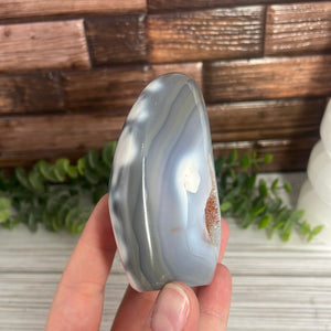 Druzy Orca Agate Freeform