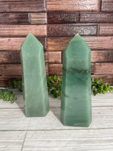 Load image into Gallery viewer, Green Aventurine Tower Large