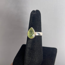 Load image into Gallery viewer, Prehnite Size 6 Sterling Silver Ring