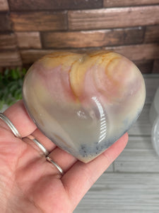 Polychrome Jasper Heart