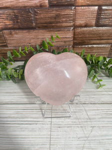 Rose Quartz Heart