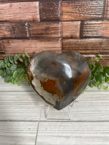 Polychrome Jasper Heart