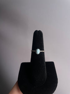 Larimar SZ 5 Sterling Silver Ring