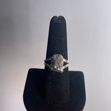 Load image into Gallery viewer, Campo Del Cielo Meteorite Size 8 Sterling Silver Ring