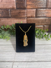 Load image into Gallery viewer, Orange Quartz Wire-Wrapped Pendant