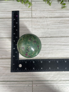 Ruby Fuchsite Sphere