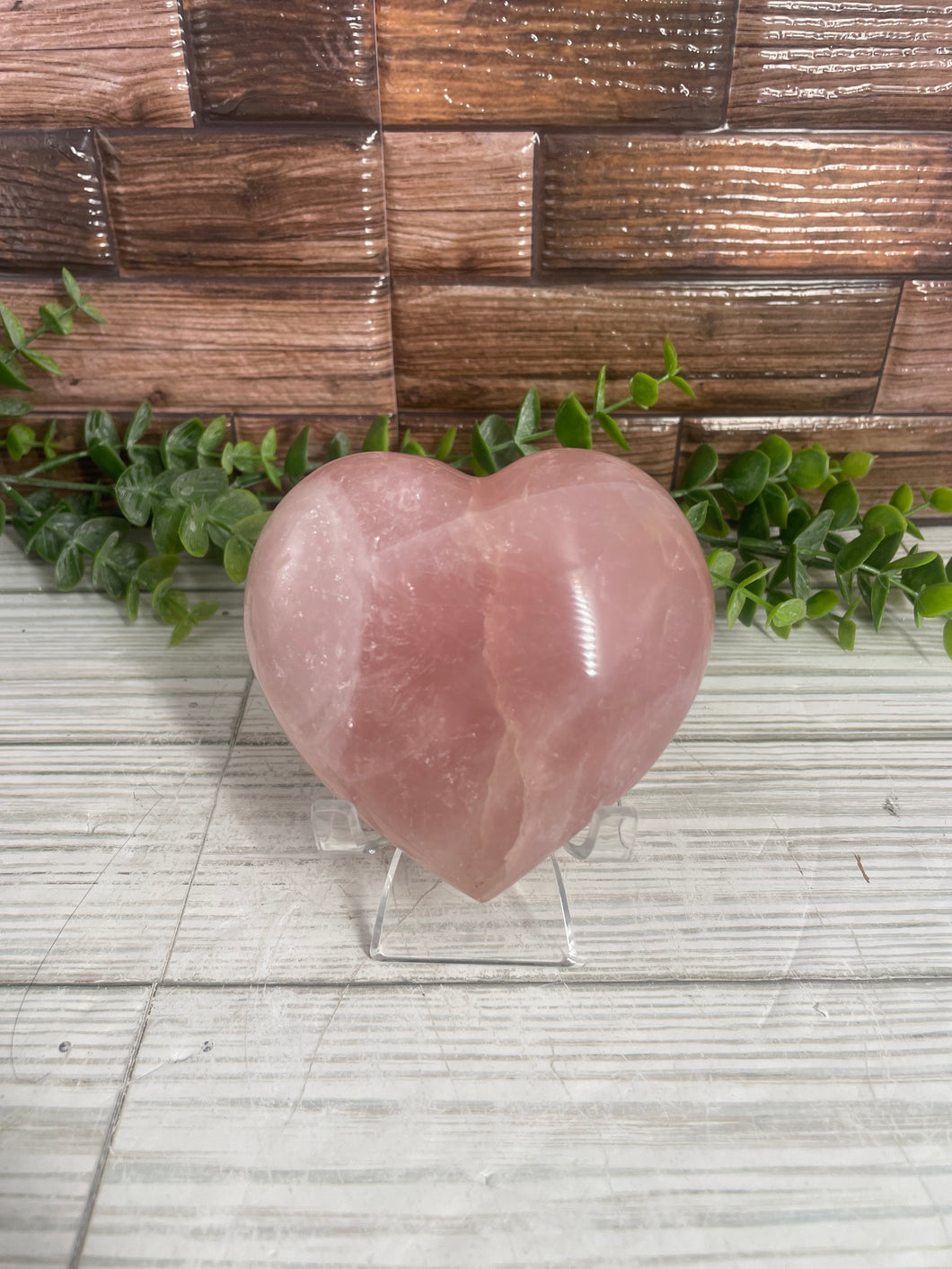 Rose Quartz Heart