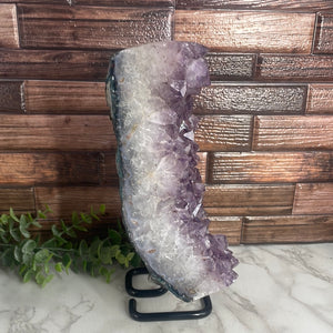 Amethyst Moon With Stand