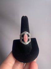 Load image into Gallery viewer, Rhodochrosite SZ 9 Sterling Silver Ring